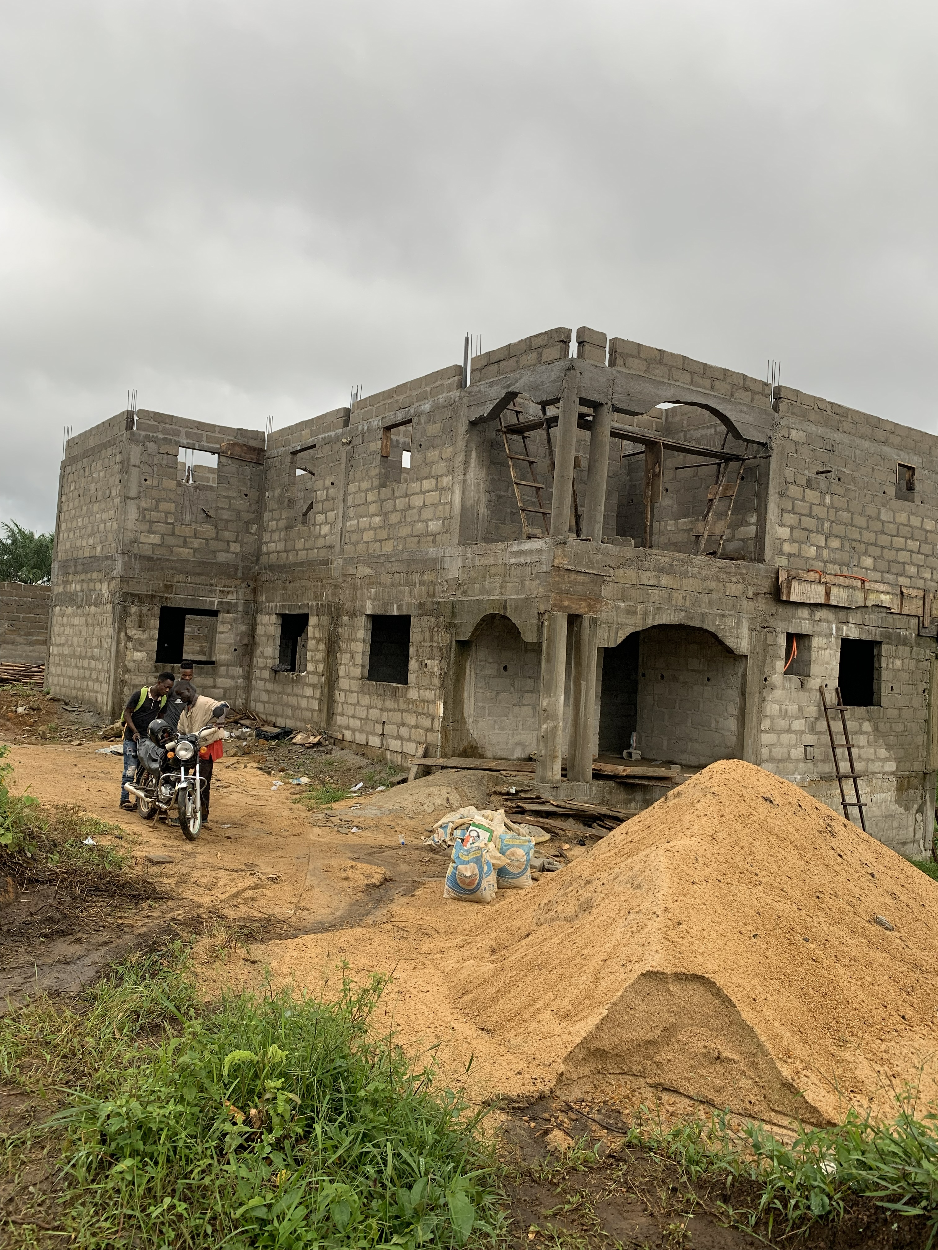 Two-Story Residential Framework